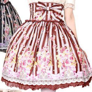 Bodyline Lolita Rose Bouquet Skirt